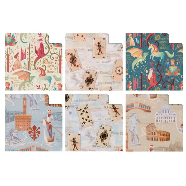 1x Scatola 100 fogli Club Vintage 70x100cm Rex Sadoch