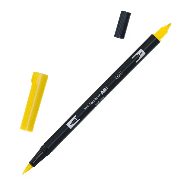 6x Pennarello Tombow ABT Dual Brush 025 light orange