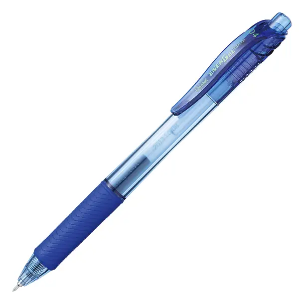 1x Roller a scatto Energel X BLN 104 blu 0.4mm Pentel