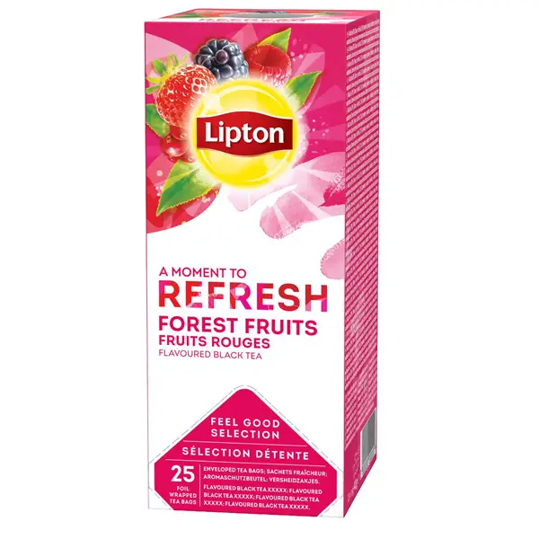 1x Confezione 25 filtri Frutti di bosco Feel Good Selection Lipton