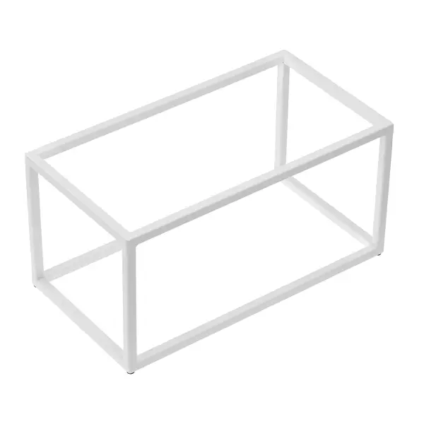 1x Stand buffet in metallo GN 1/3 - 32,5x17,6x16cm bianco Leone