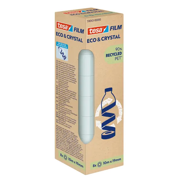 1x Torre 8rt ecocrystal 19mmx10m TesaFilm