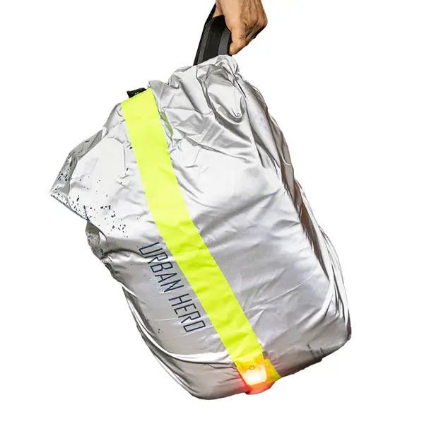 1x Coprizaino alta visibilitA' URBAN HERO 35L riflettente/s.giallo fluo WoWow