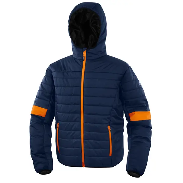 1x Piumino imbottito Bloom Tg. XL blu/arancio Deltaplus