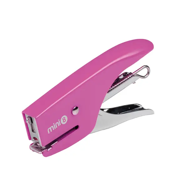 1x MiniCucitrice a pinza FLUO MINI 8 rosa Iternet