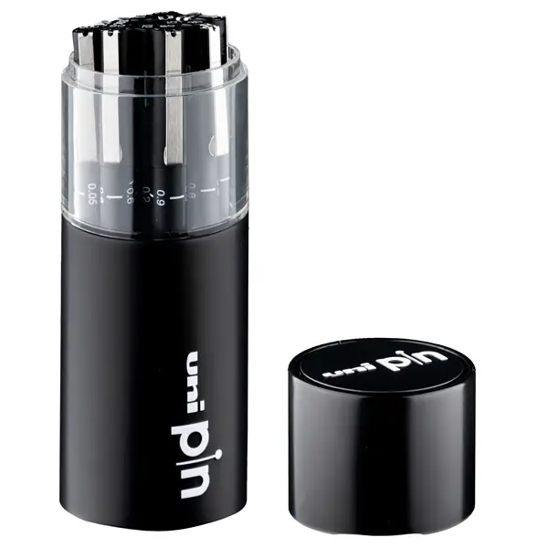1x Giftbox Pin fineliner nero 11 gradazioni assortiti Uni Mitsubishi