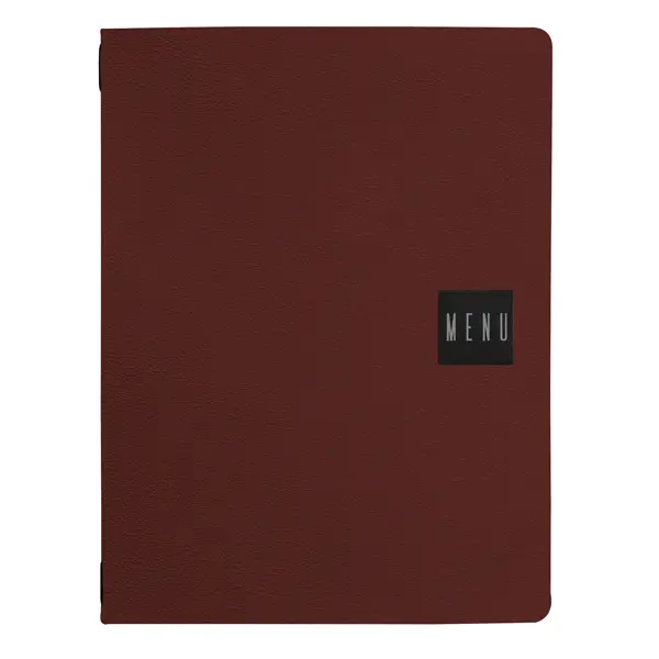 1x Porta menU' A4 Talk bordeaux 24,3x31,6cm Stilcasa