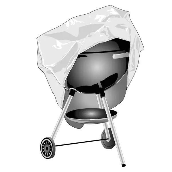 6x Telo di copertura per BBQ Special D70 x h 80cm Verdemax