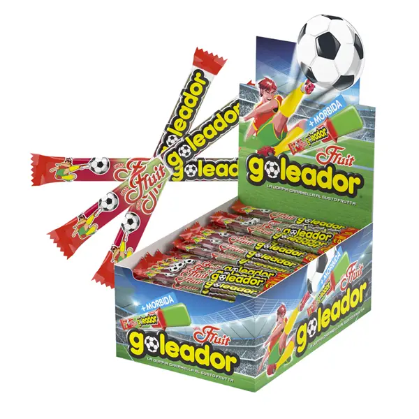 1x Conf 200 caramelle gommose Goleador Fruit extra gusto Perfetti