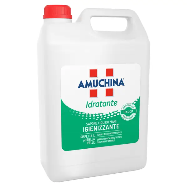 1x Sapone liquido idratante mani 5L Amuchina