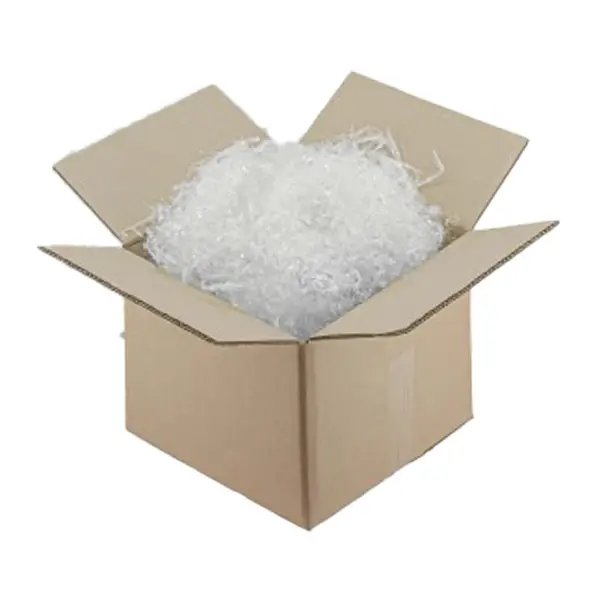 1x Scatola trucciolo da imballaggio polipropilene trasparente biodegradabile 1kg