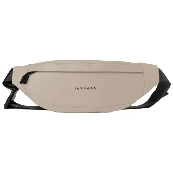 1x Marsupio Drop gomma antipioggia dim. 37x14x5cm crema InTempo