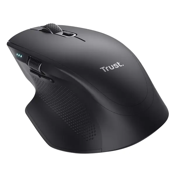 1x Mouse wireless multi-dispositivo Ozaa+ Nero - Trust