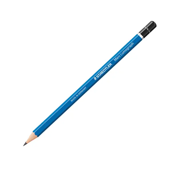 12x Matita grafite Mars Lumograph 100-F Staedtler