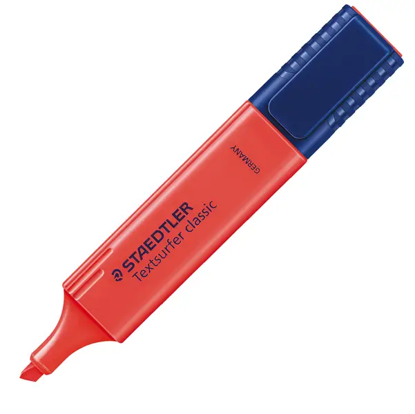 10x EVIDENZIATORE TEXTSURFER CLASSIC ROSSO 364-2 STAEDTLER