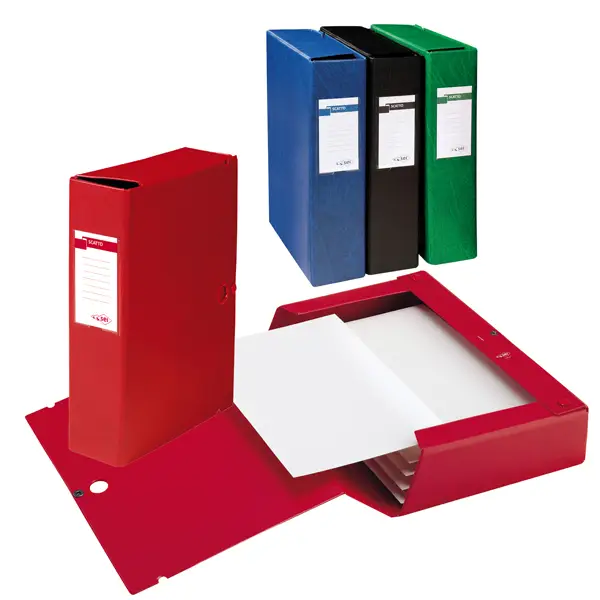 1x Scatola archivio Scatto 60 25x35cm nero Sei Rota