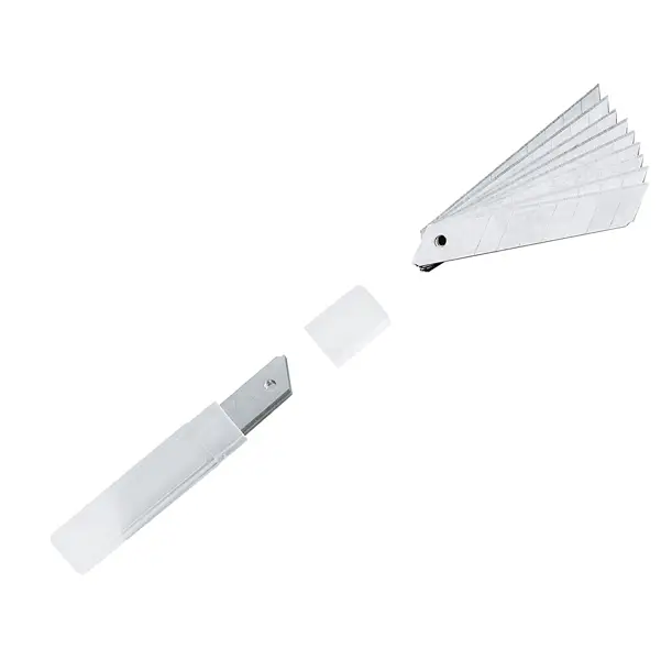1x TUBETTO 10 LAME PER CUTTER GRANDE 17MM MB-501 LEBEZ