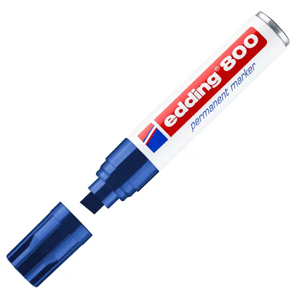 1x MARCATORE EDDING 800 BLU PS 4-12MM PERMANENTE