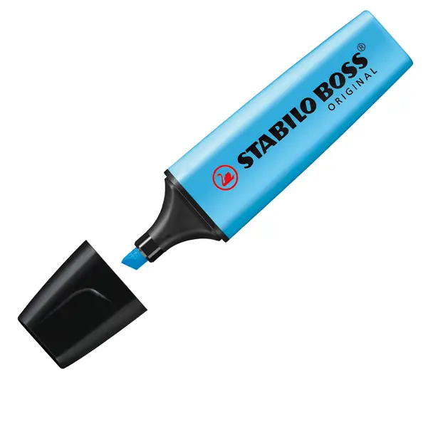 10x EVIDENZIATORE STABILO BOSS BLU 70/31
