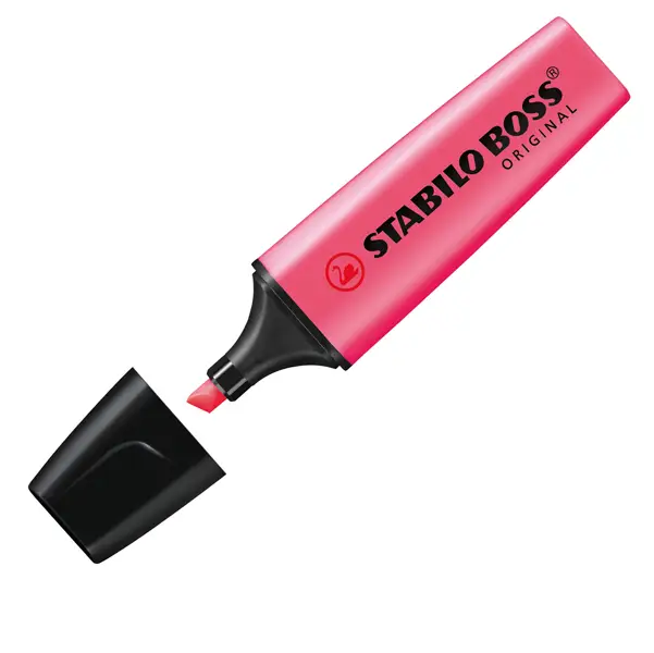 10x EVIDENZIATORE STABILO BOSS ROSA 70/56