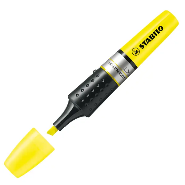 1x EVIDENZIATORE STABILO LUMINATOR GIALLO 24