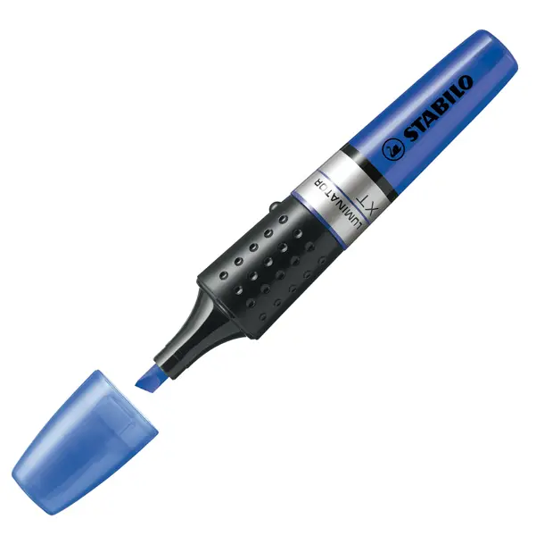 1x EVIDENZIATORE STABILO LUMINATOR BLU 41