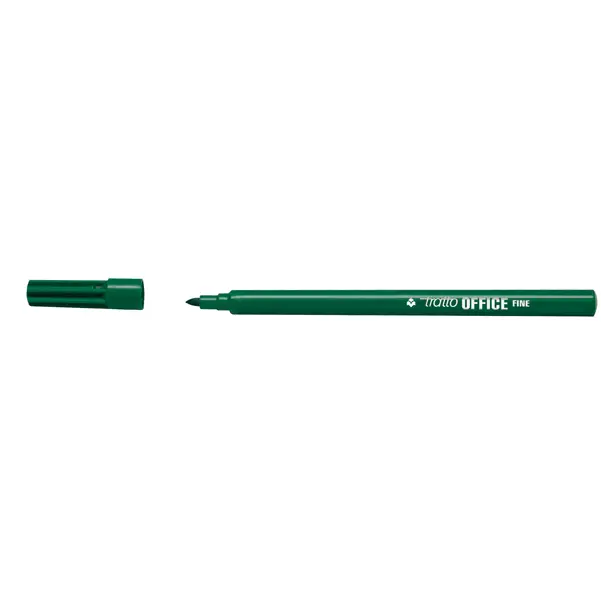 1x SCATOLA 12 PENNARELLI TRATTO OFFICE FINE VERDE