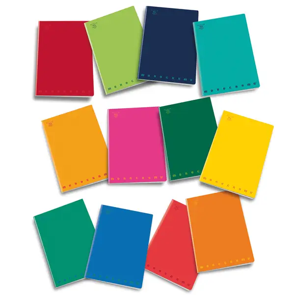 10x QUADERNO A5 1RIGO C/MARGINE 42FG 80GR MONOCROMO PIGNA