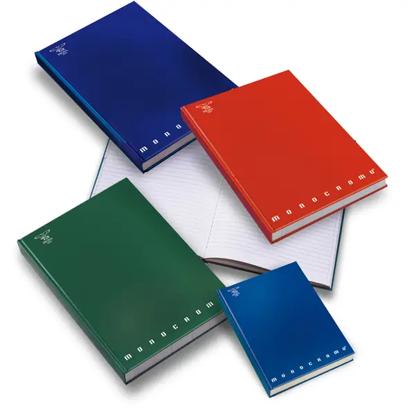 5x MAXIQUADERNO A4 CARTONATO 60fg+2 80gr 5mm MONOCROMO PIGNA