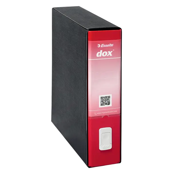 1x Registratore Dox 9 rosso 35x31,5cm dorso 8cm Esselte