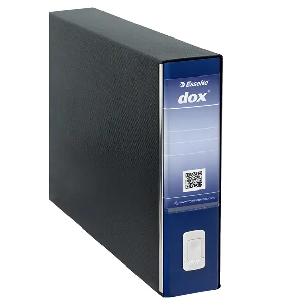 1x Registratore Dox 10 blu 46x31,5cm dorso 8cm Esselte