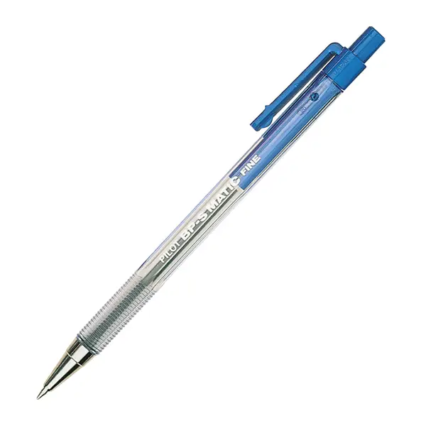 12x PENNA SFERA SCATTO BP-S MATIC BLU FINE 0.7MM PILOT
