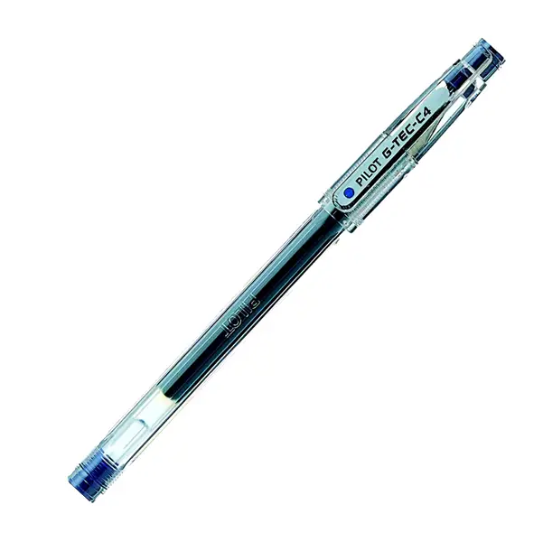 1x PENNA SFERA GEL G-TEC-C4 BLU 0.4MM PILOT