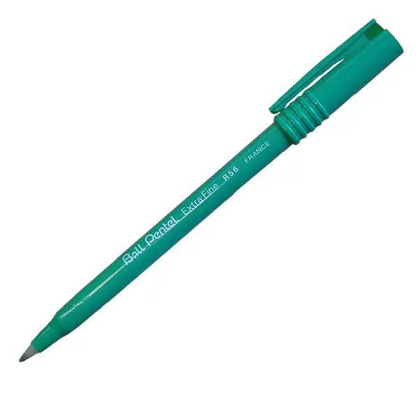 12x ROLLER BALL R56 VERDE 0.6MM PENTEL