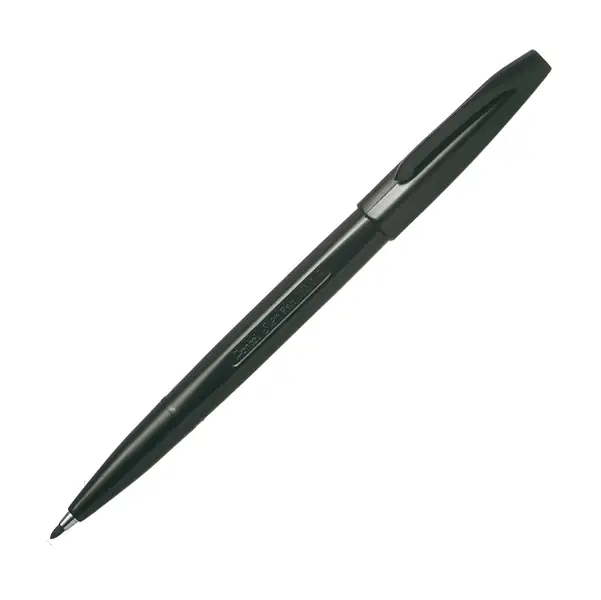 12x PENNARELLO SIGNPEN S520 NERO PENTEL