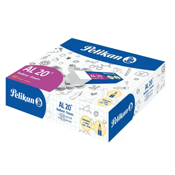 1x BOX 20 GOMME PELIKAN AL20 (0ARD51)