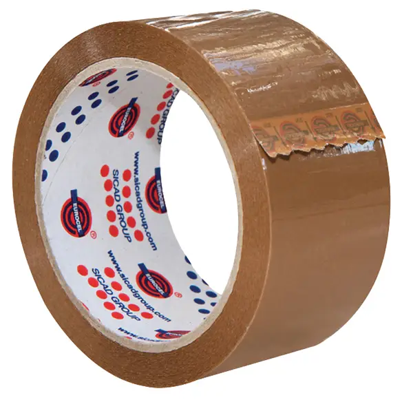 6x Nastro adesivo 50mm x 66m Avana PVC 330 Eurocel