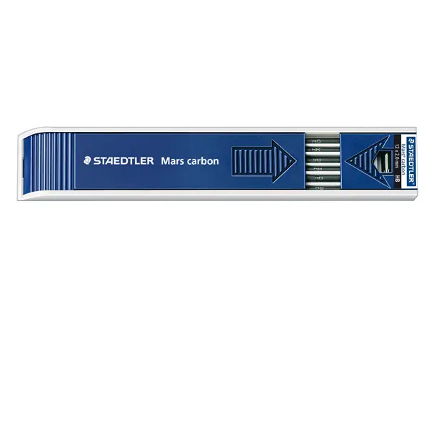 1x Astuccio 12 mine 2mm MARSRCARBON 200-2H STAEDTLER