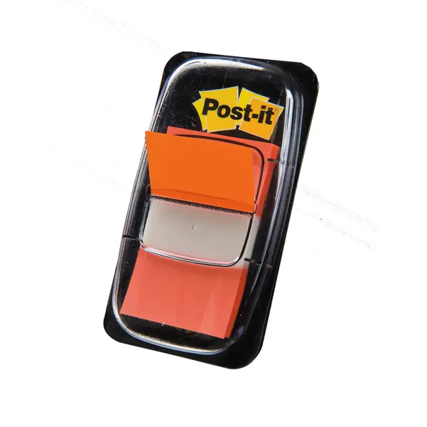 1x SEGNAPAGINA Post-itR 680-4 ARANCIO 25.4X43.6MM 50FG INDEX