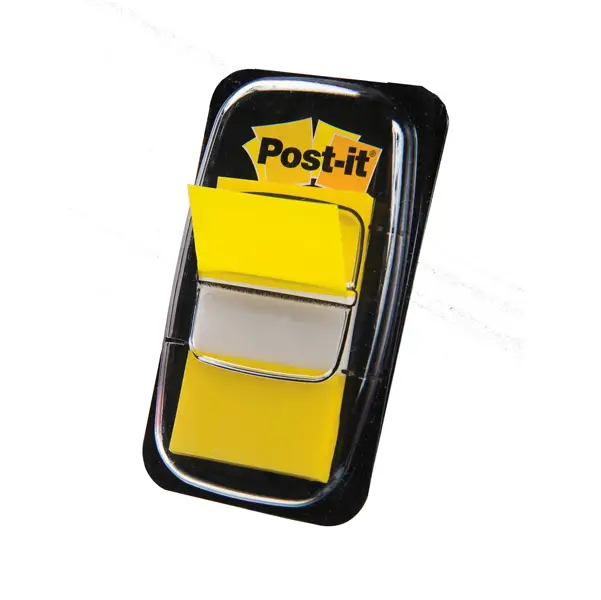 1x SEGNAPAGINA Post-itR 680-5 GIALLO 25.4X43.6MM 50FG INDEX