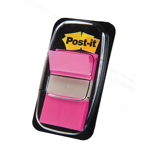 1x SEGNAPAGINA Post-itR 680-21 ROSA VIVACE 25.4X43.6MM 50FOGLIETTI