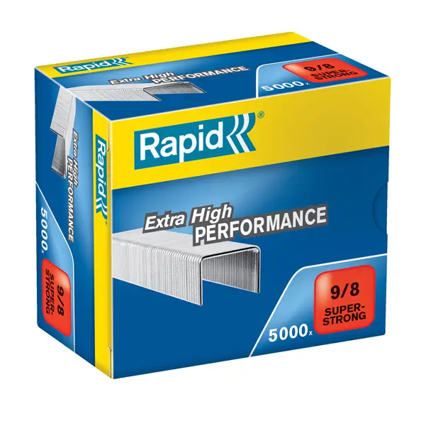1x Scatola 5000 punti SUPER STRONG RAPID 9/8 alti spessori