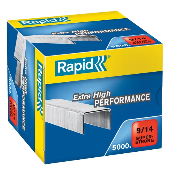 1x Scatola 5000 punti SUPER STRONG RAPID 9/14 alti spessori