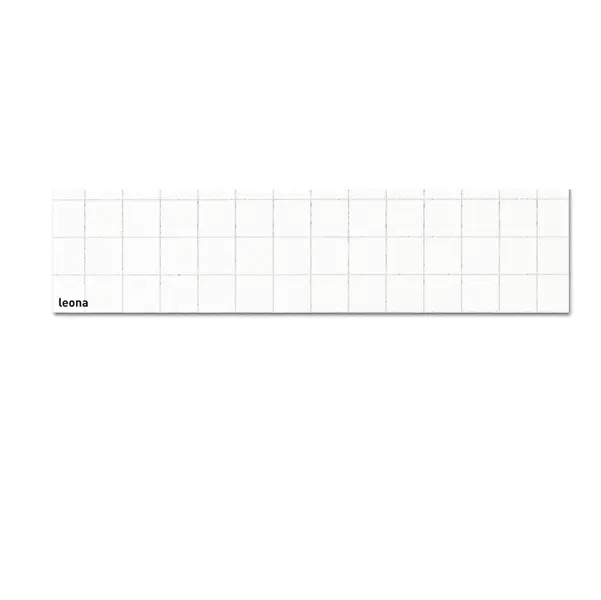 1x 50 FOGLI CARTA LEONA 70X100 BIANCA 10MM AMBO I LATI 120GR