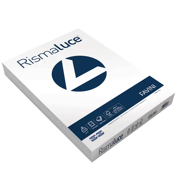 1x CARTA RISMALUCE 140GR A3 200FG BIANCA FAVINI