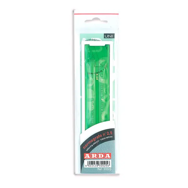 1x NORMOGRAFO UNI ARDA MM 5
