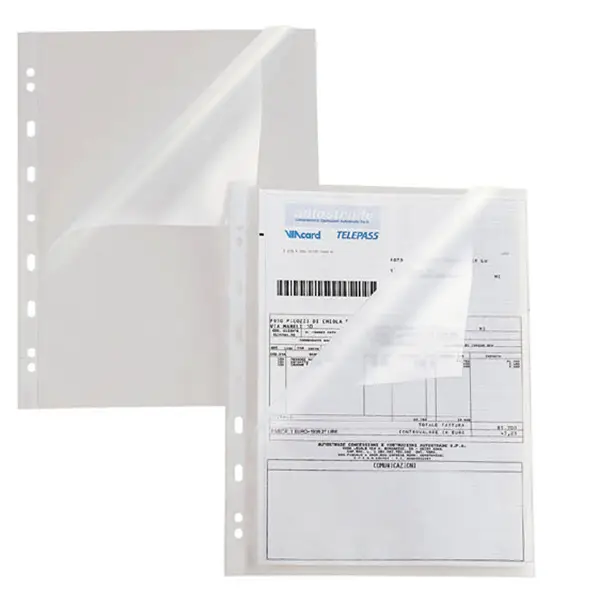 1x 25 BUSTE FORATE A L 22X30 ATLA-150A (APERTA SU 2 LATI) SEI ROTA