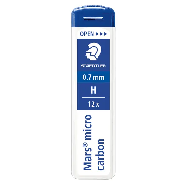1x 12 astucci da 12 mine 0.7mm MARSRMICRO 250 07-H STAEDTLER