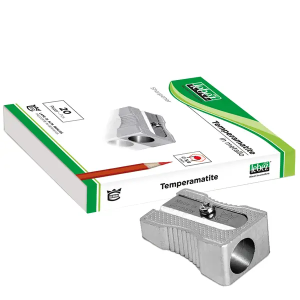 1x SCATOLA 20 TEMPERAMATITE 1 FORO METALLO CUNEIFORME ART.040
