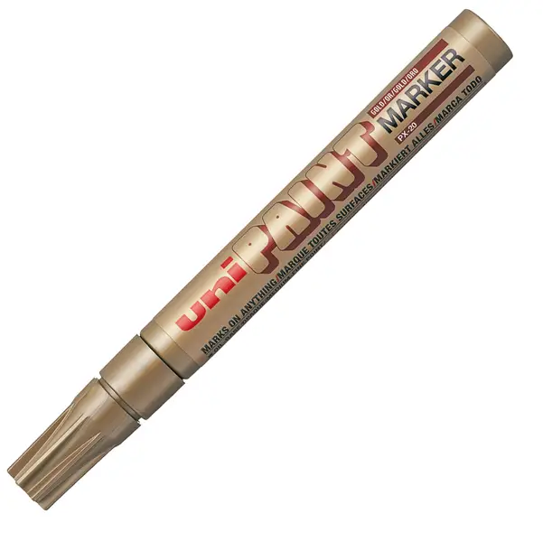 1x Marcatore UNI PAINT PX20 punta conica 2,8mm oro UNI MITSUBISHI